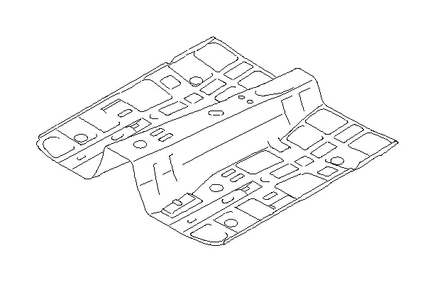 52120FG0419P Subaru Front Floor Pan 2008-2014 (52120FG0019P)
