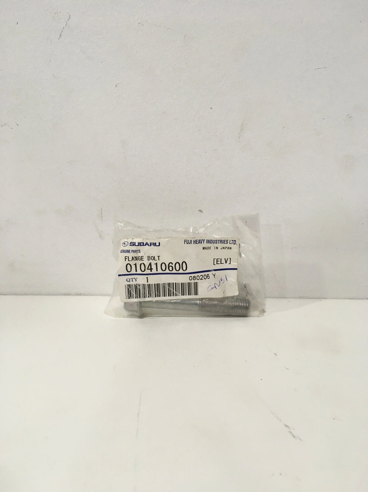 010410600 Subaru Gearbox, Air Con, Belt Tensioner Bolt 2004 Onwards