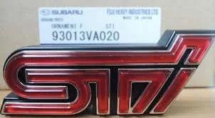 93013VA020 Subaru STI Front Grille Badge 2015-2021