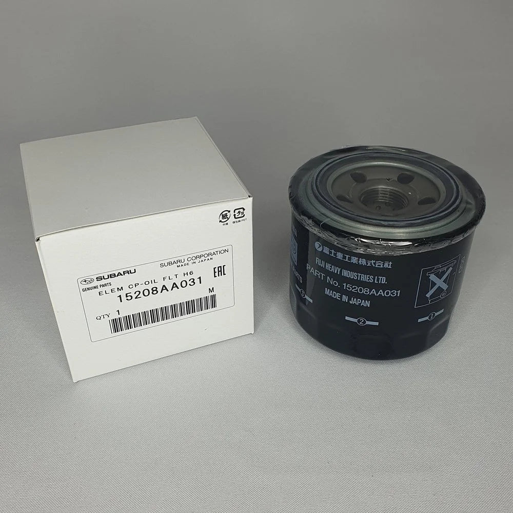 15208AA031 Subaru H6 Oil Filter 3.0/3.6 Engines