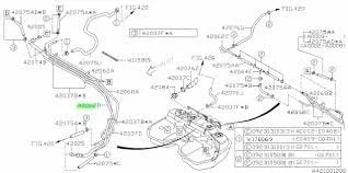 42068FE050 Subaru Fuel Tank Return Pipe 2001-2007