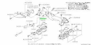 22314AA060 Subaru Connector T Piece Vacuum Hose