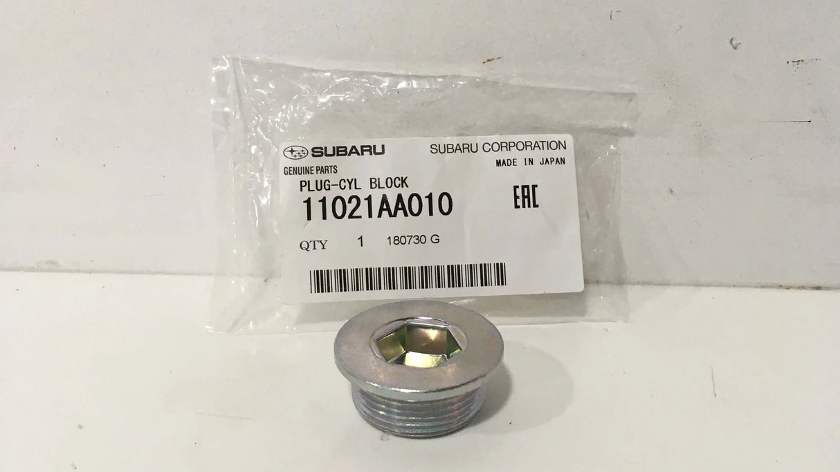 11021AA010 Subaru Clutch Fork Pin Plug 1985 Onwards