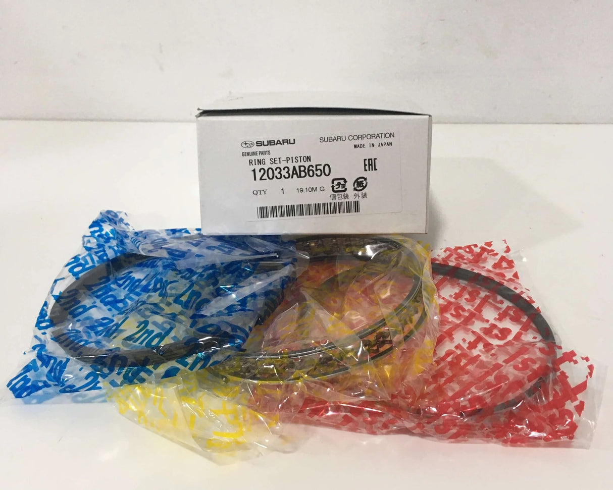 12033AB650 Subaru Piston Ring Set 92.25mm - 0.25mm Over Sized