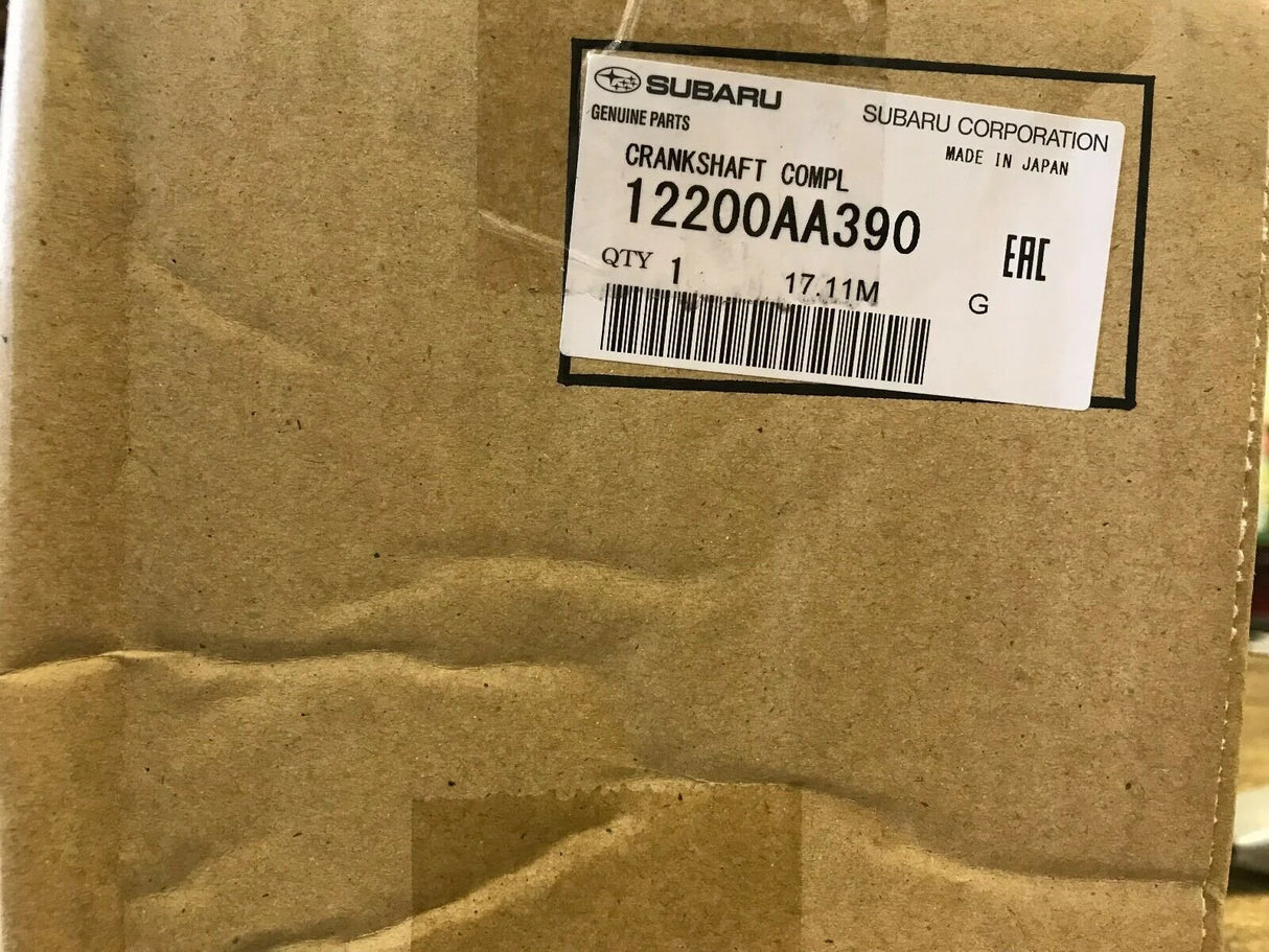 12200AA390 Subaru Crankshaft Nitraded 75mm 2.0ltr EJ207