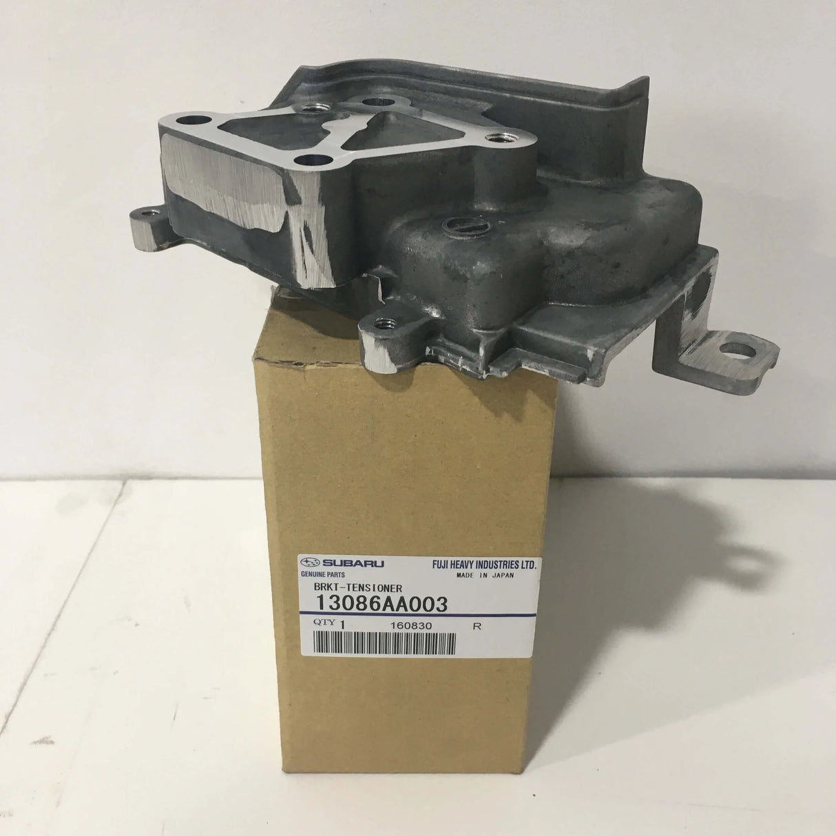 13086AA003 Subaru Cam Belt Tensioner Bracket - NO LONGER AVAILABLE