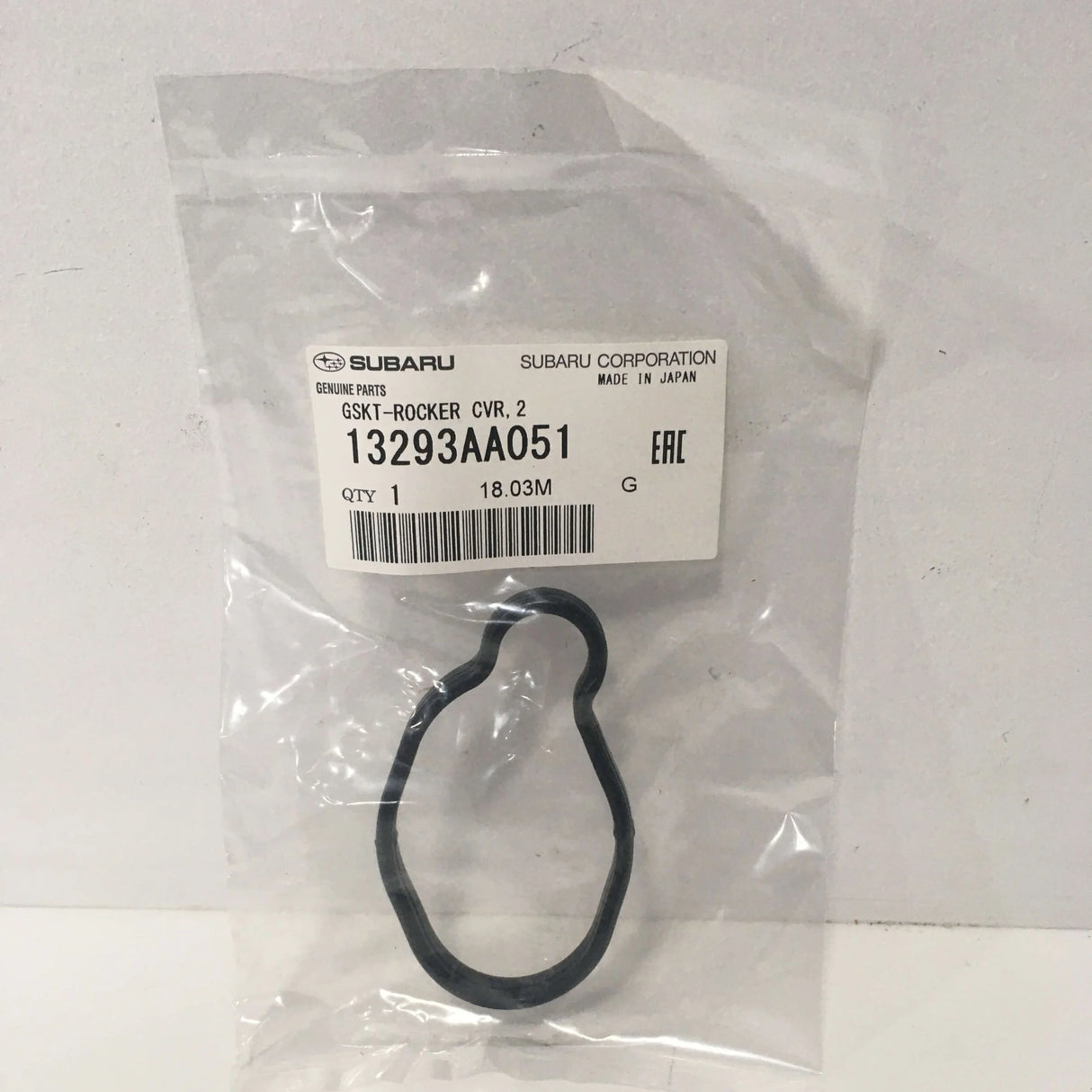 13293AA051 Subaru Gasket Cam Cover/Spark Plug Hole 1997 Onwards