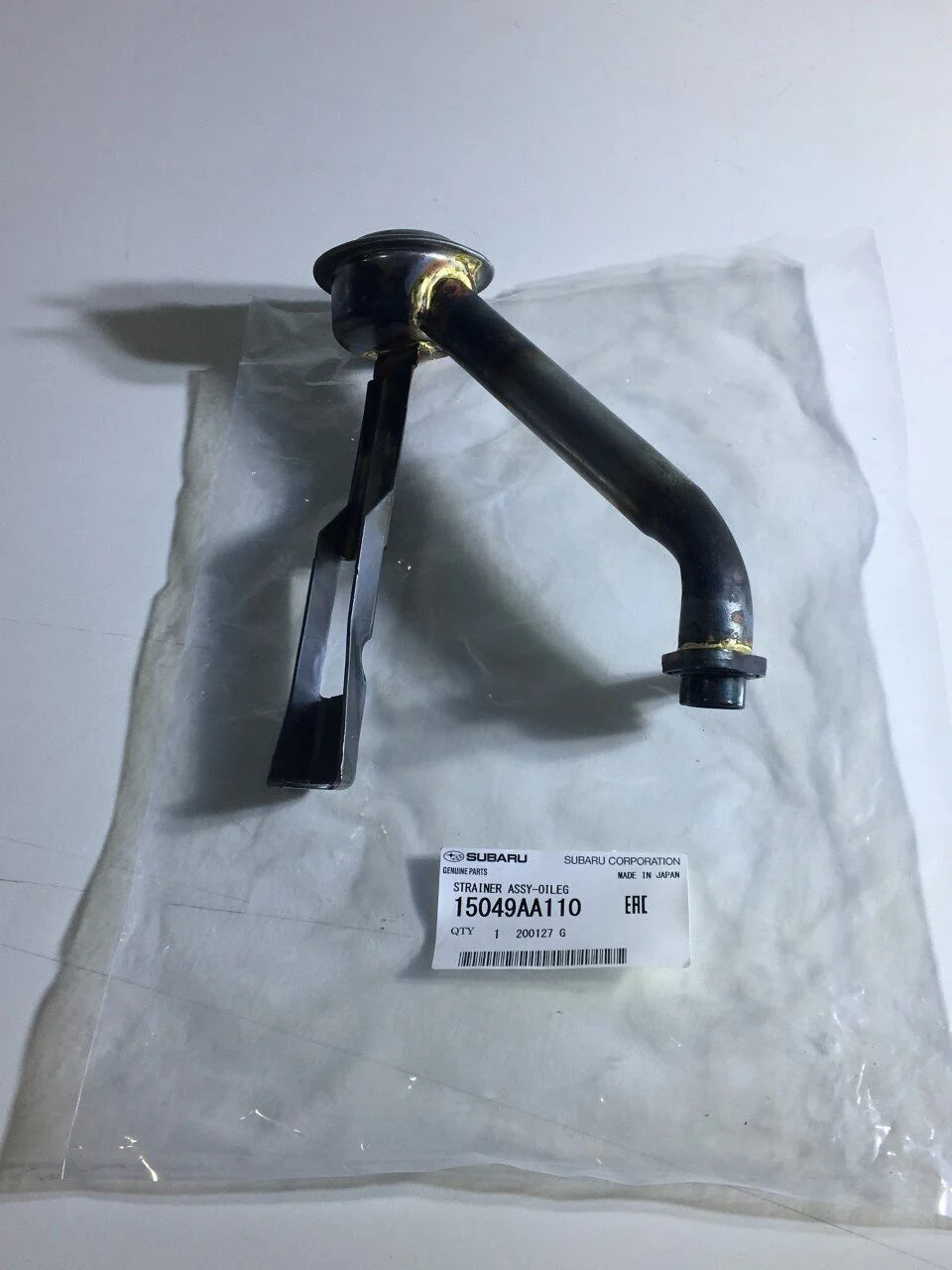 15049AA110 Subaru Oil Pick up Pipe EJ257 2006 Onwards