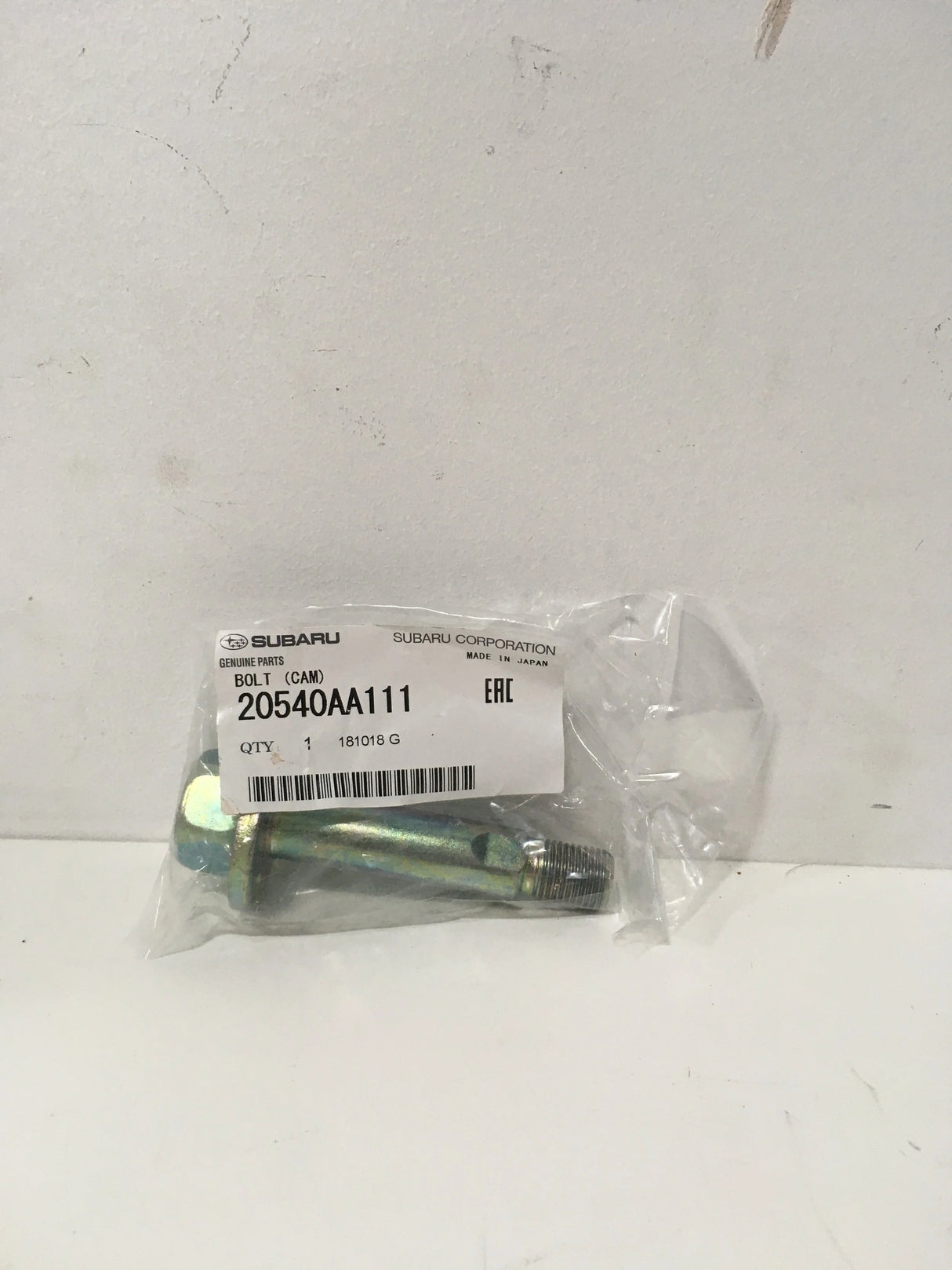 20540AA111 Subaru Rear Camber Adjustment Bolt 1993 Onwards
