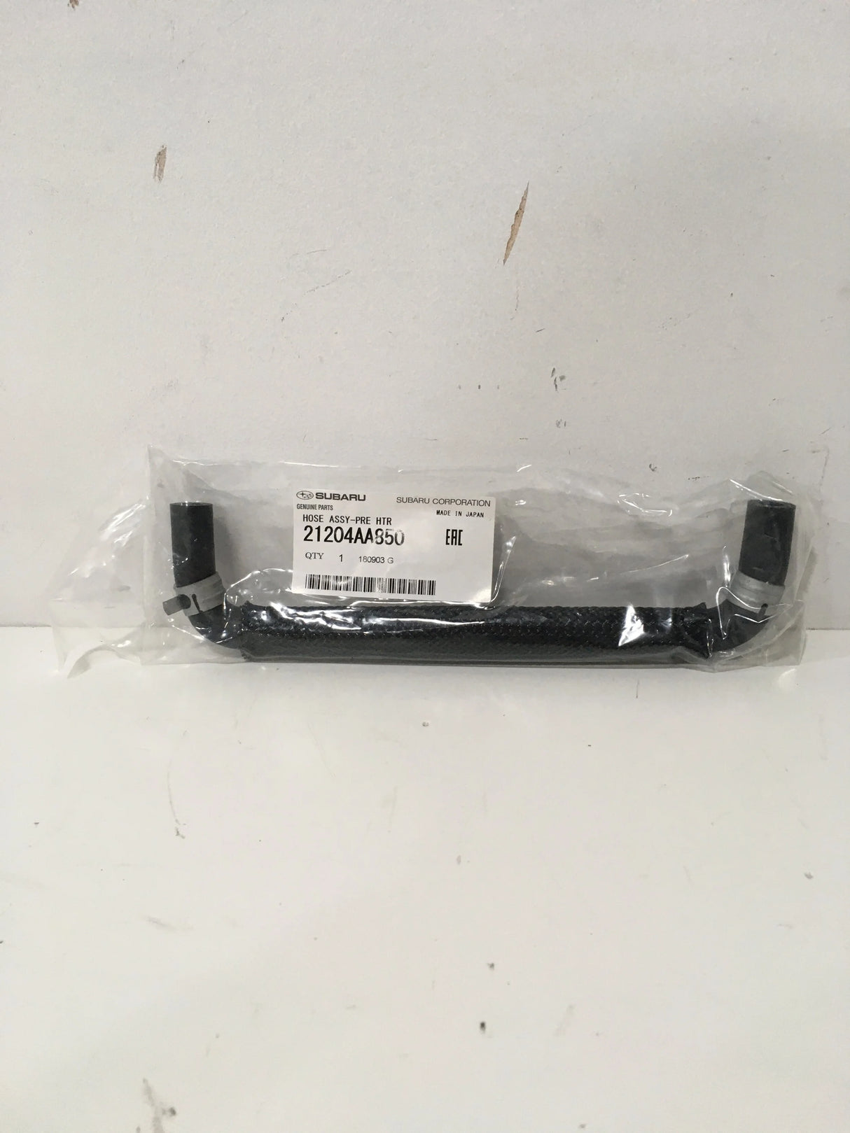 21204AA850 Subaru Throttle Body Pre Heater Hose 2005 Onwards