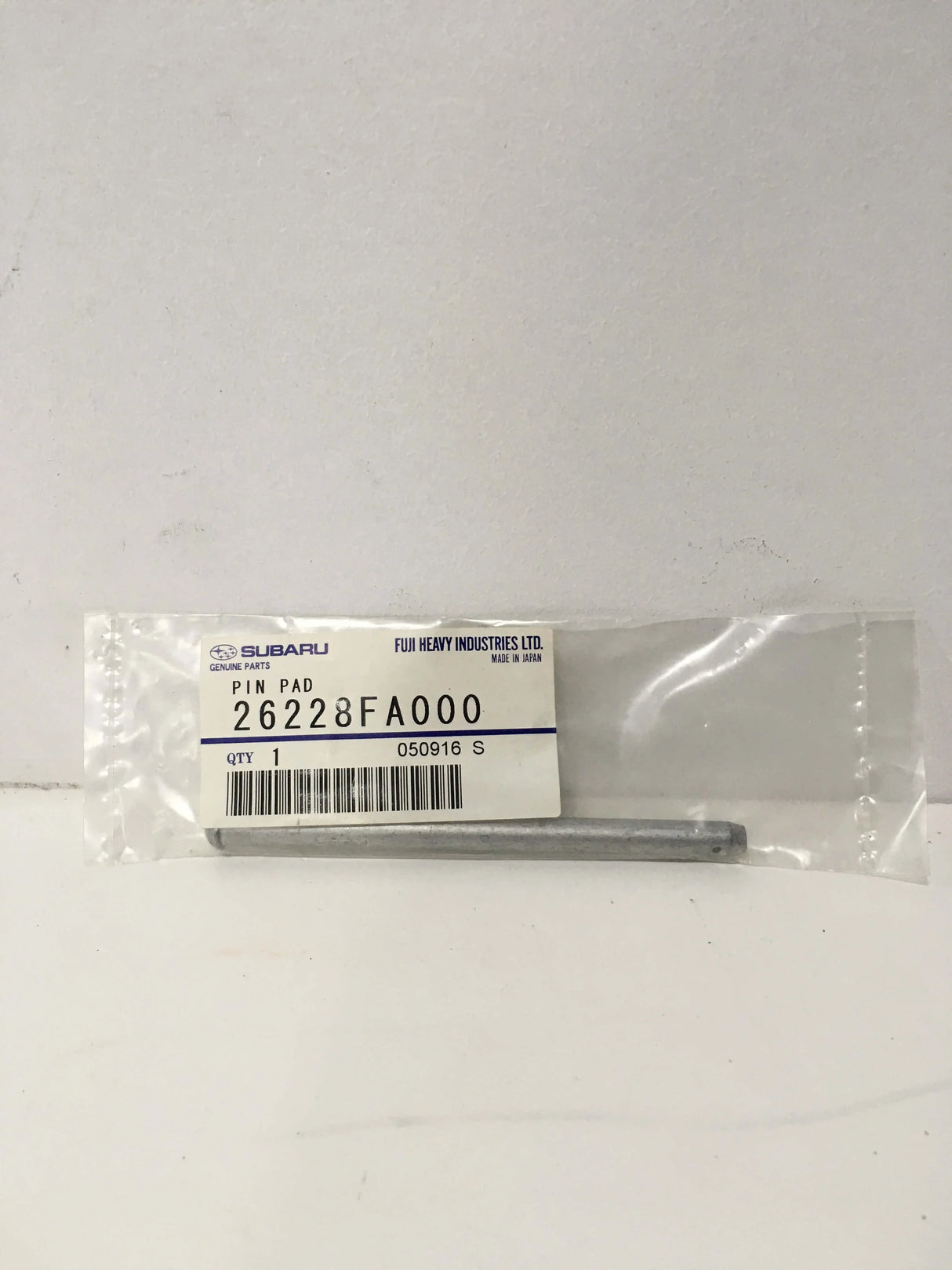 26228FA001 Subaru Disc Pad Retaining Pin Front (26228FA000)