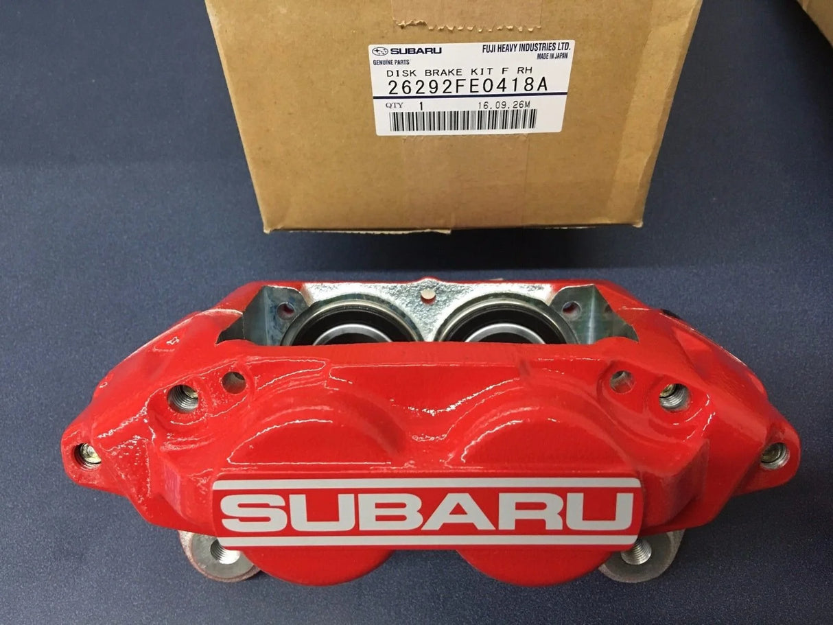 26292FE0418A Subaru Front 4 Pot Red Caliper R/H (26292FE041)