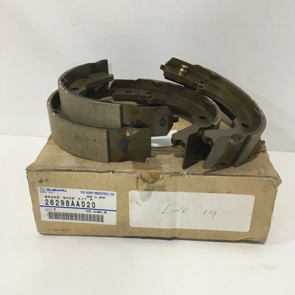 26298AA020 Subaru Hand Brake Rear Shoe Set 170x32mm (26298AA030) 1990-2008