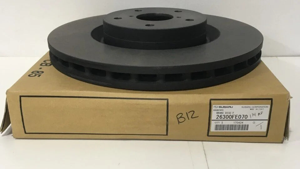 26300FE070 Subaru Front Discs Tarmac 325x30mm 114 PCD