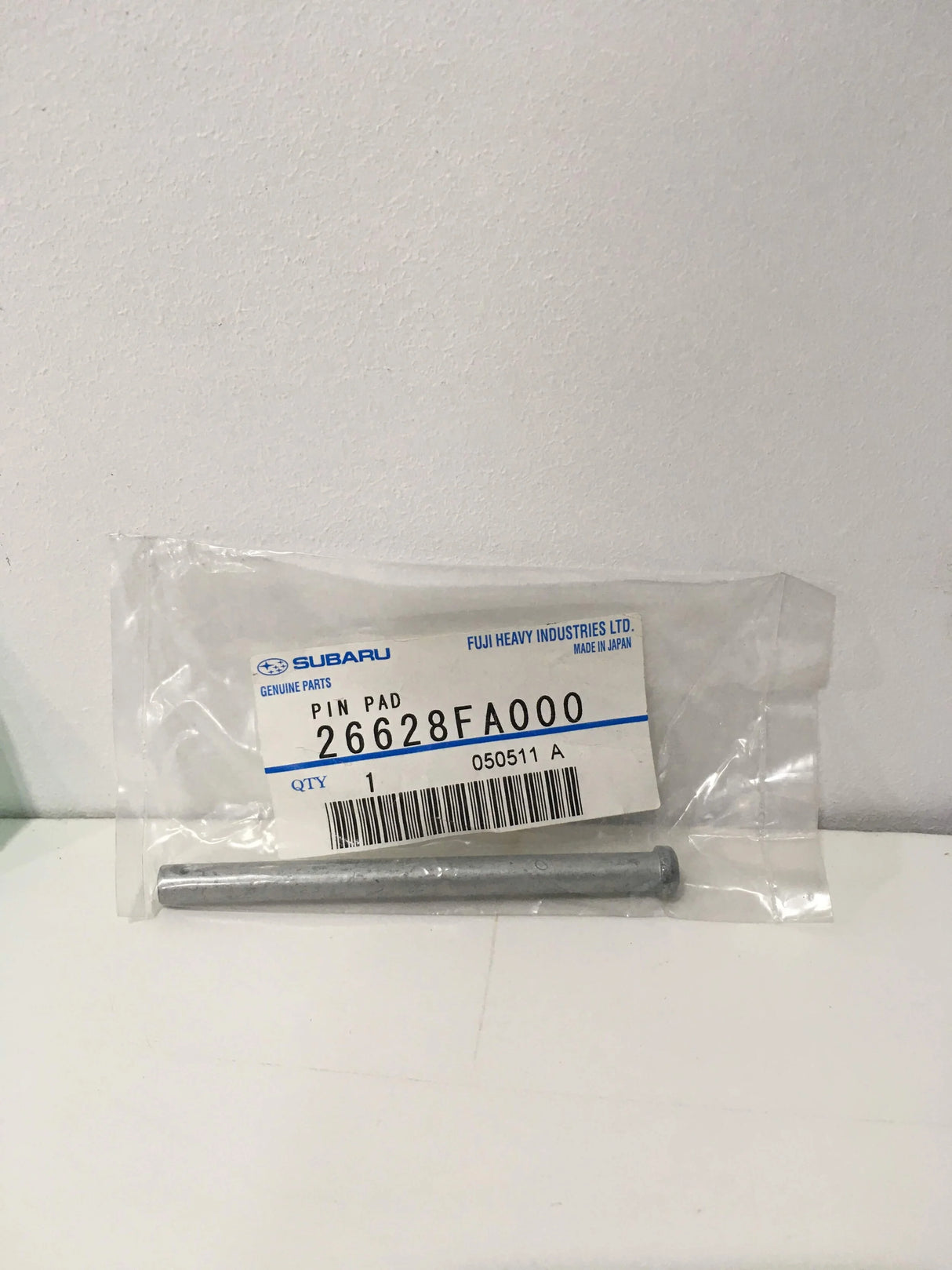 26628FA000 Subaru Disc Pad Retaining Pin (26628FA001)