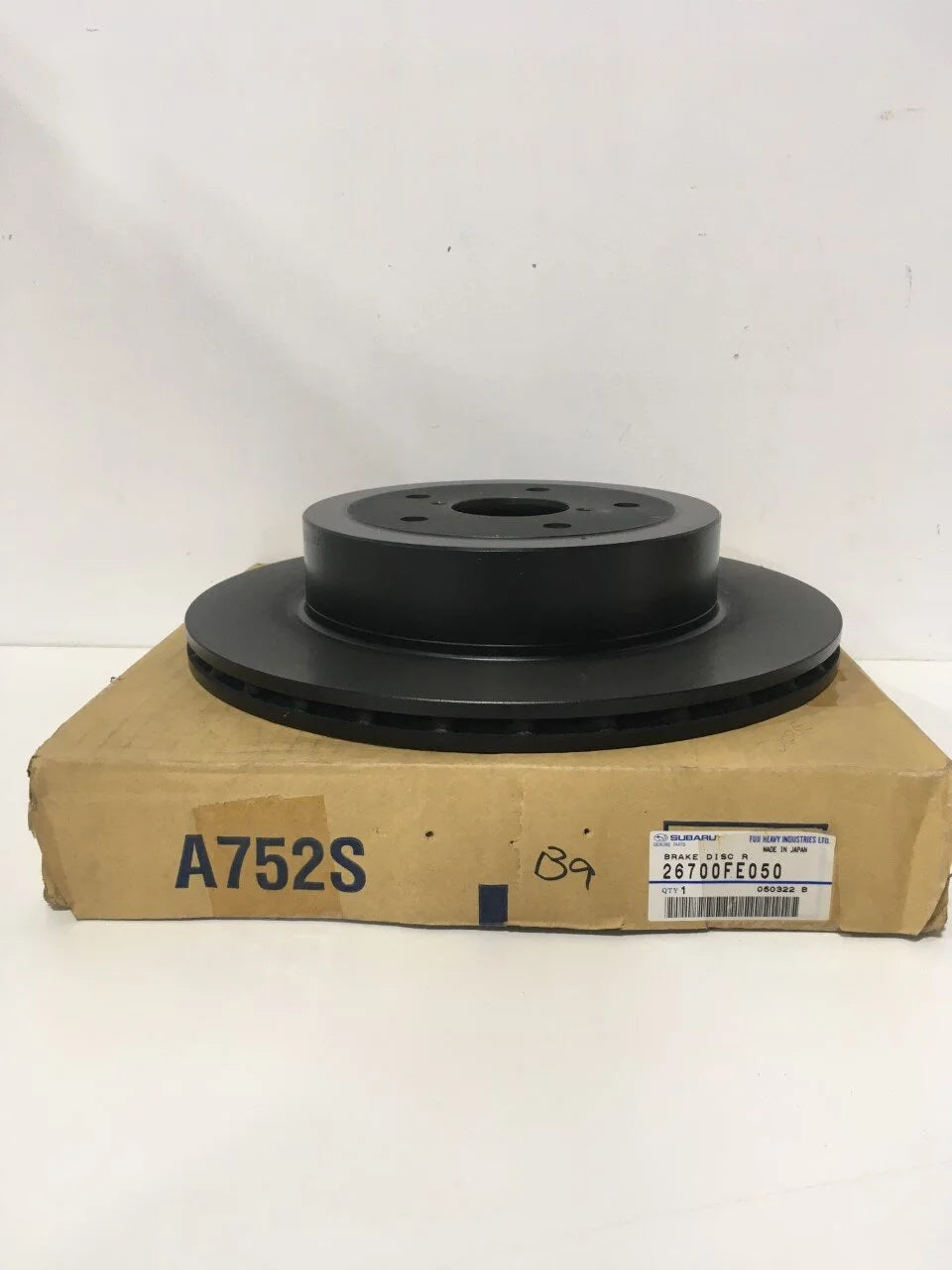 26700FE050 Subaru Rear Discs 316x20mm 190mm Handbrake 114PCD STI