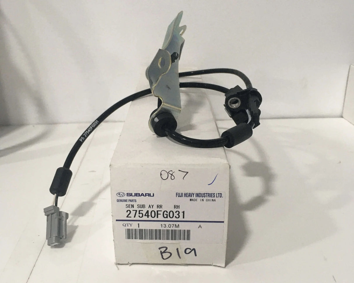 27540FG031 Subaru Wheel Speed Sensor Rear R/H 2008-2014