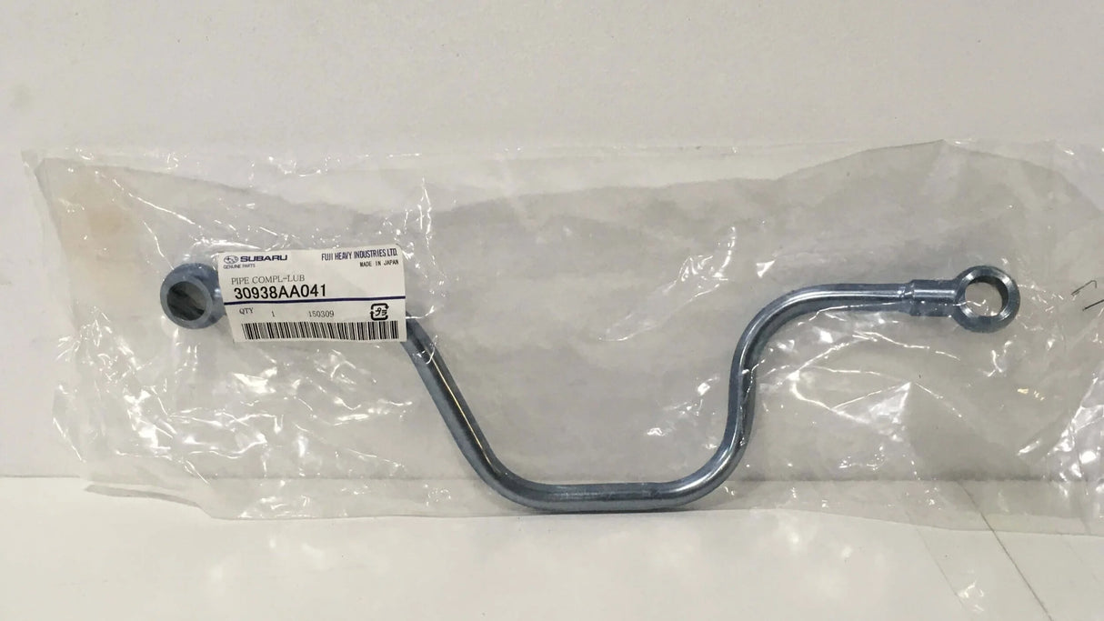 30938AA041 Subaru Oil Feed Pipe Main Case STI 6mt 2004-2007
