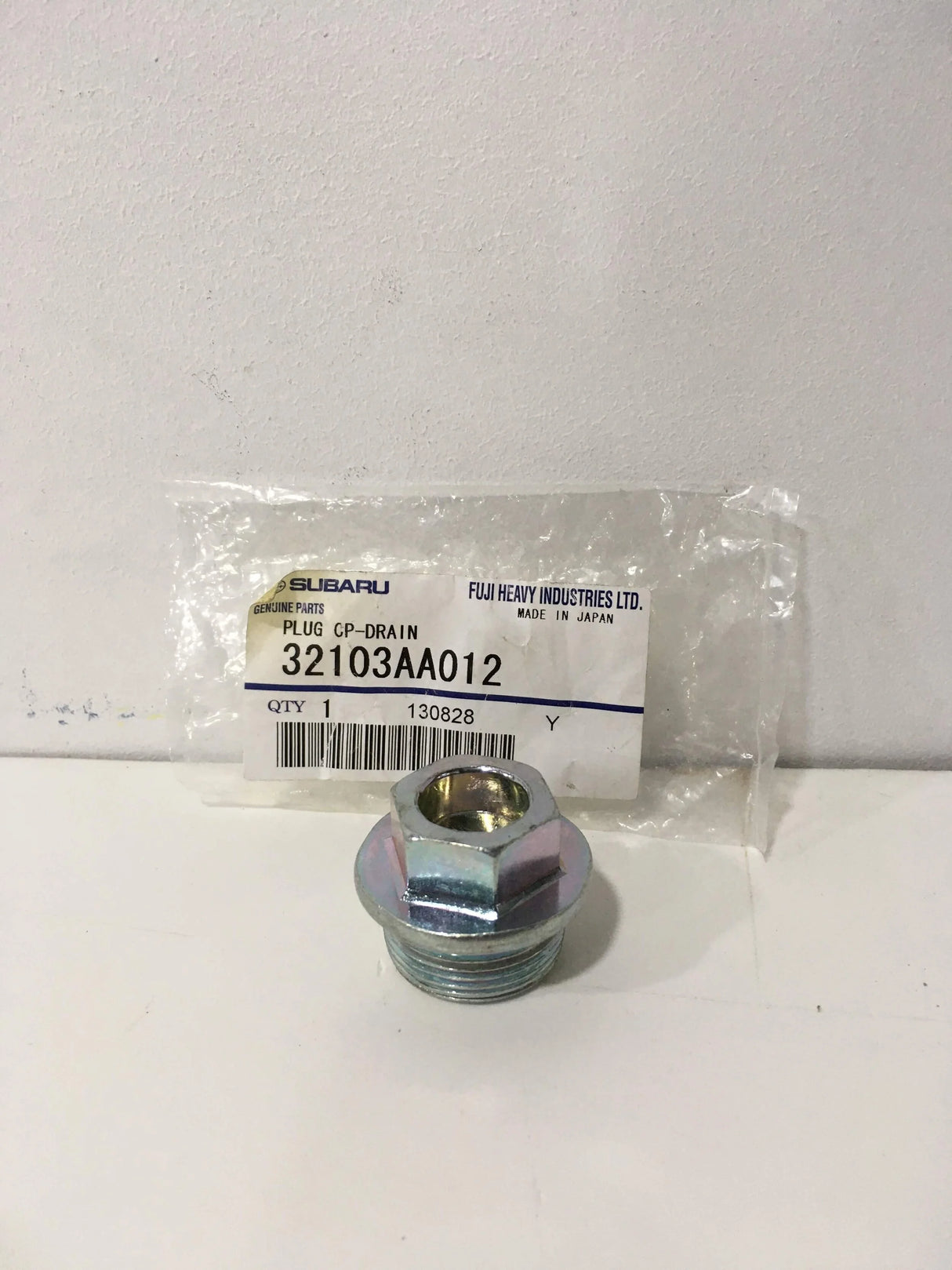 32103AA012 Subaru Gearbox Oil Drain Plug (Front Diff) 1993 Onwards