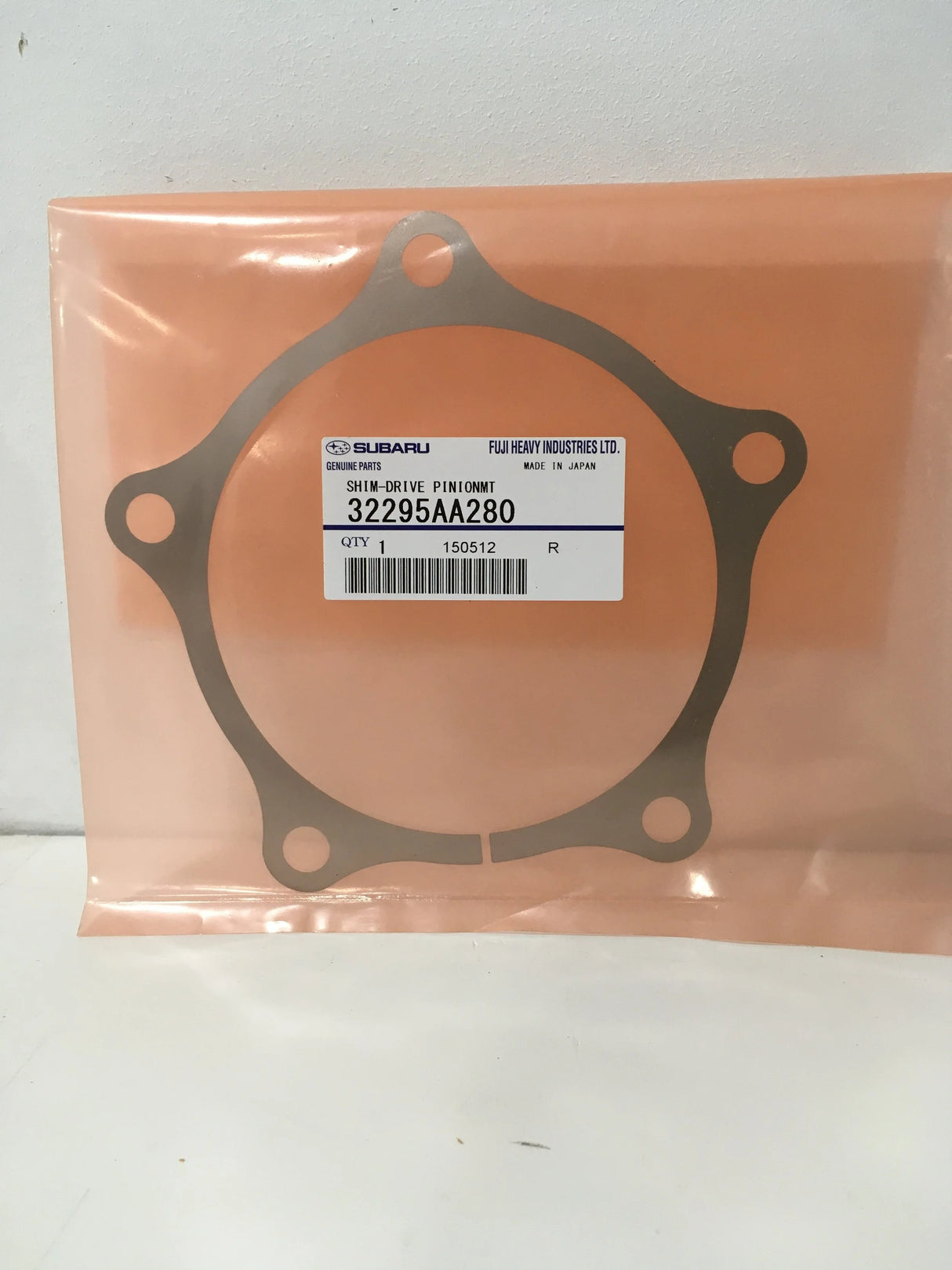 32295AA280 Subaru Shim Front Diff Pinion T=0.175