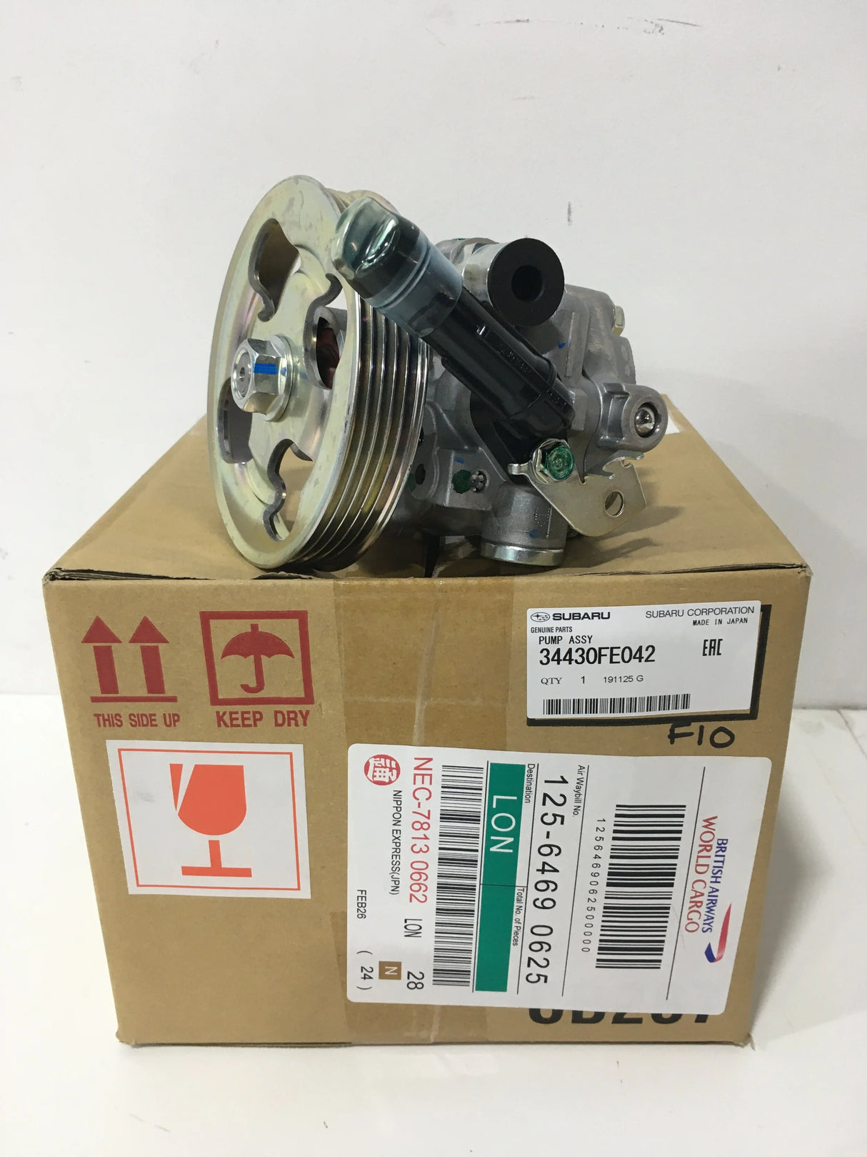 34430FE042 Subaru Power Steering Pump 2004-2007