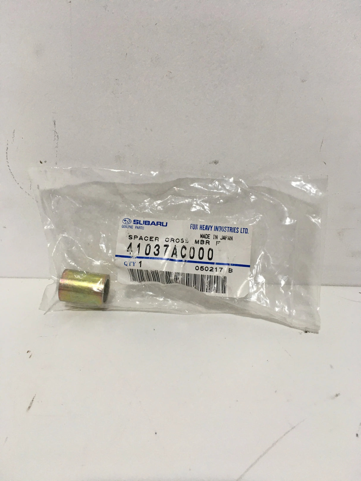 41037AC000 Subaru Spacer Sleeve for Front Crossmember 1993 Onwards