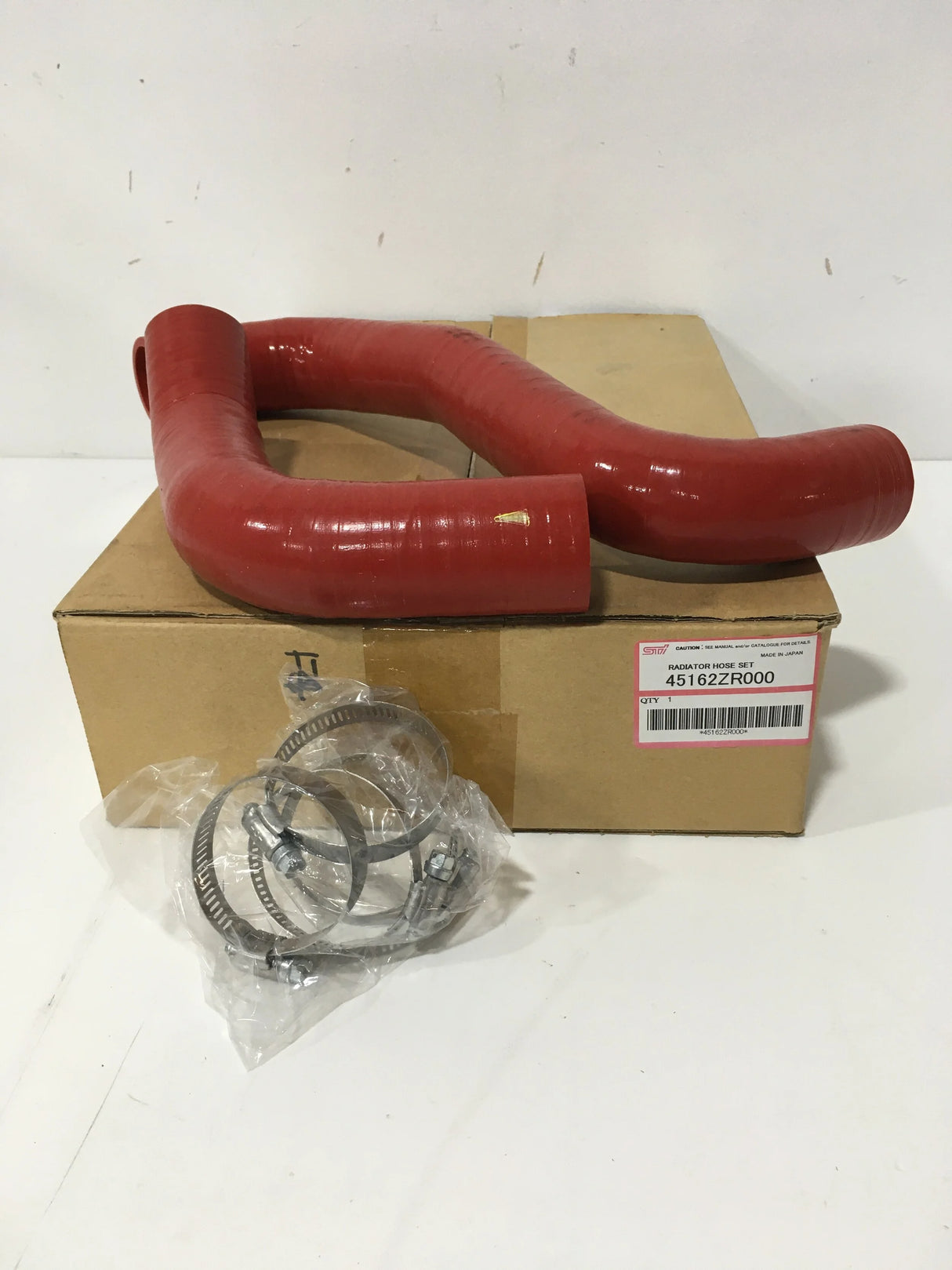 45162ZR000 Subaru Pink STI Radiator Hose Set 2008 Onwards