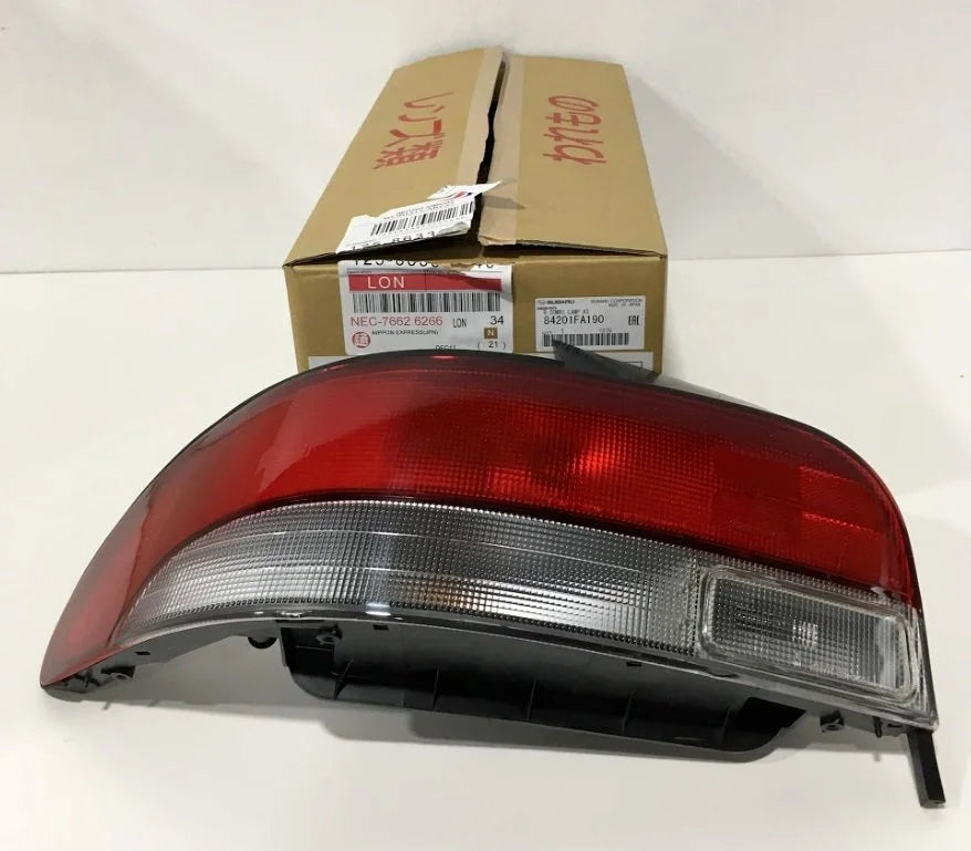 84201FA190 Subaru GC8 Rear Lights Red & Clear L/H 1992-2000