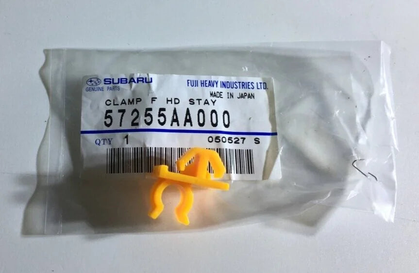 57255AA000 Subaru Bonnet Stay Clip 1992-2002