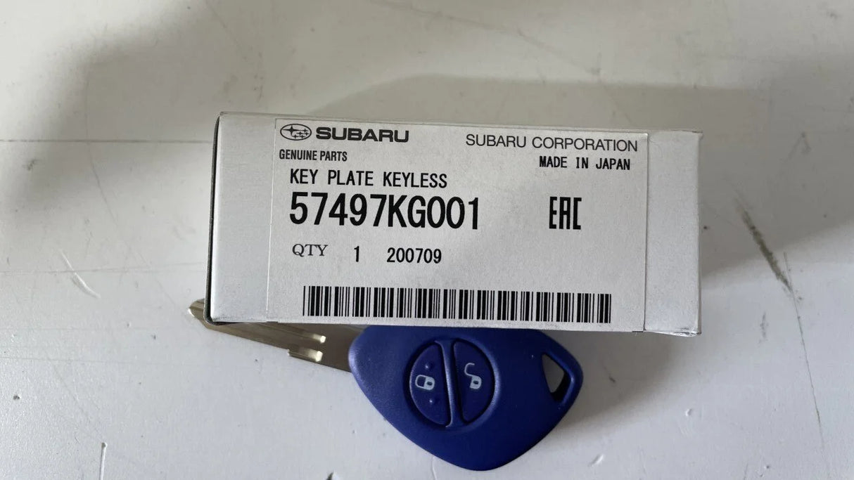 57497KG001 Subaru Blank Key