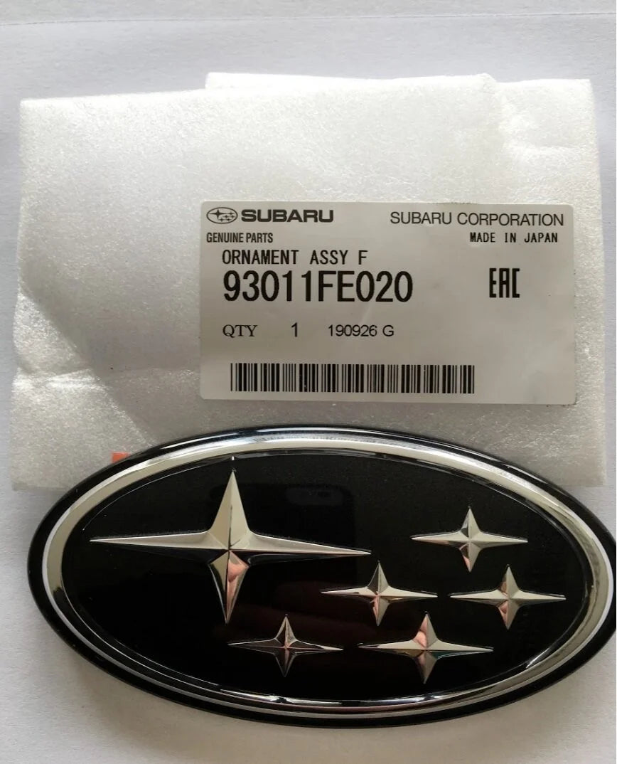 93011FE020 Subaru Black Star Badge Front Grille 2000-2005