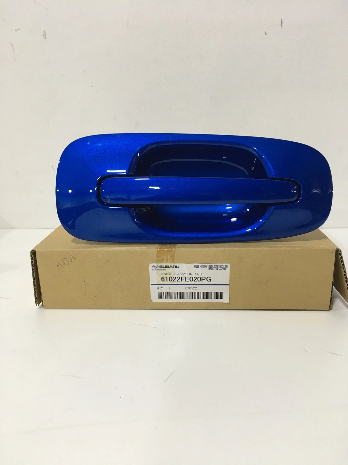 61022FE020PG Subaru Door Handle Outer Rear R/H Blue 2003-2007