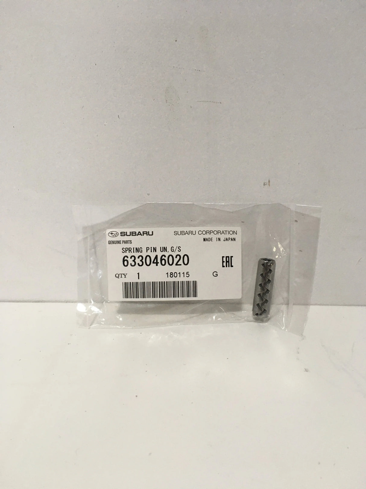 633046020 Subaru Gear Linkage Selector Spring Pin