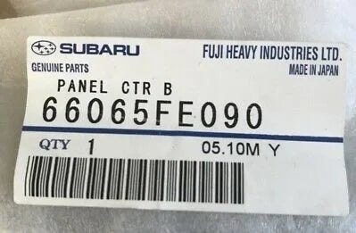 66065FE090 Subaru Centre Console Surround Non A/C 2002-2004 (NO LONGER AVAILABLE)