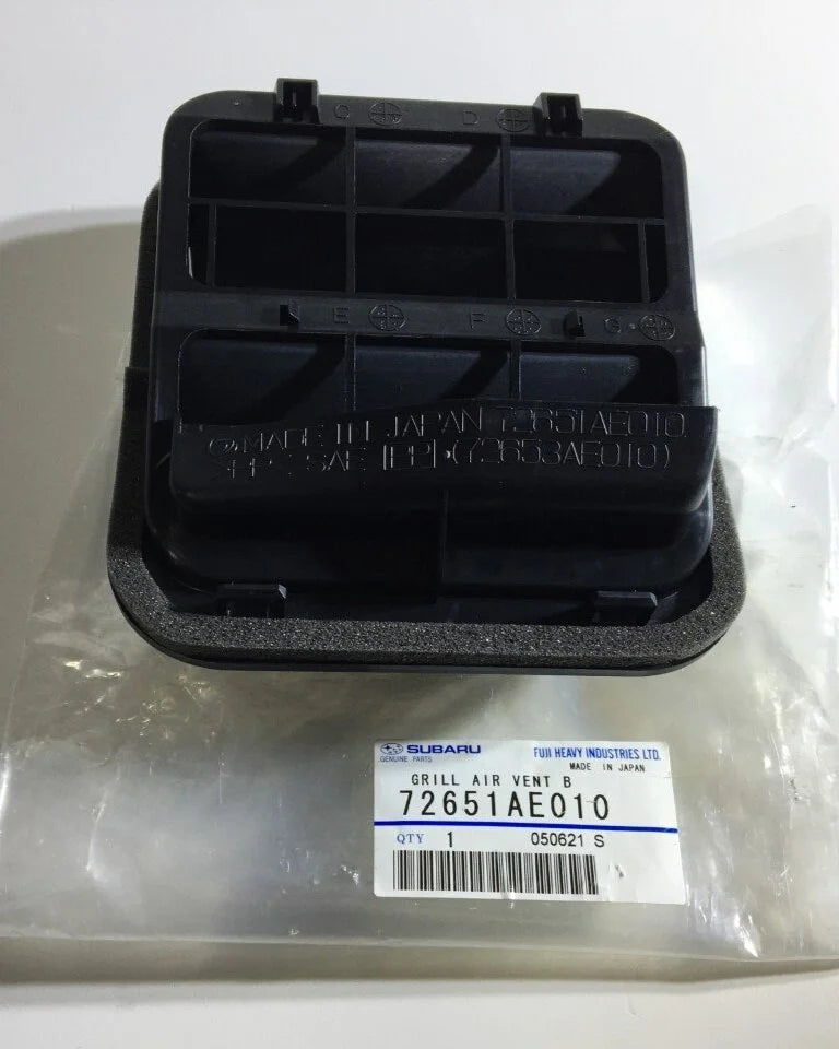 72651AE010 Subaru Quarter Panel Air Vent