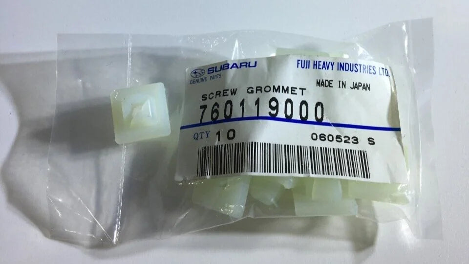 760119000 Subaru Screw Grommet for Inside Door Handle