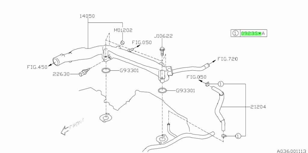 092318002 Subaru Radiator Hose Clamp 18