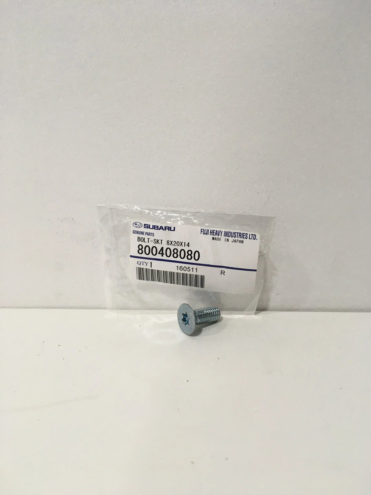 800408080 Subaru Gearbox Oil Pump Socket Bolt M8x20x14 6MT