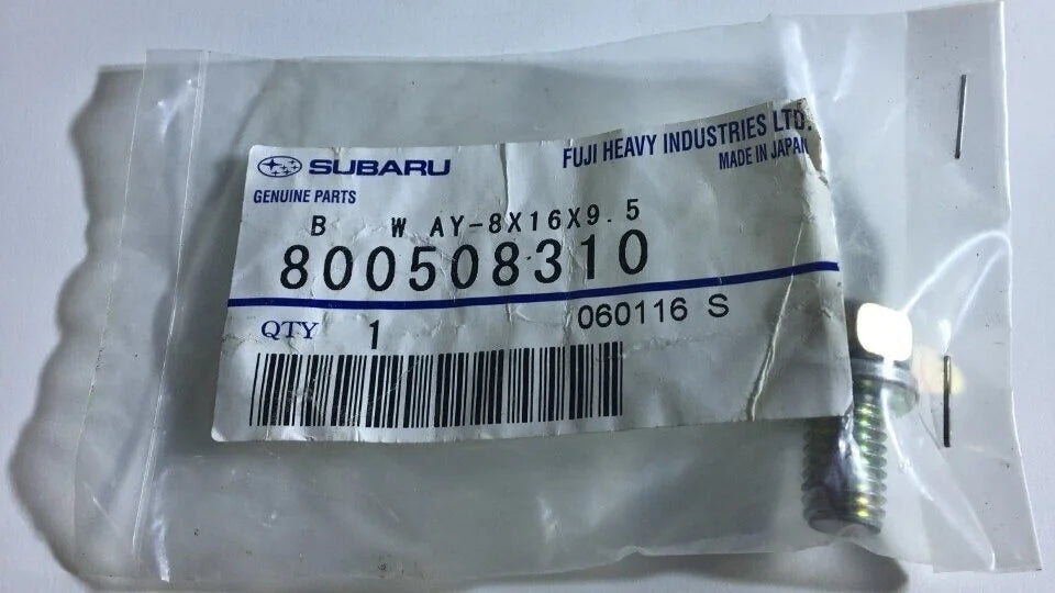 800508310 Subaru Clutch Pressure Plate Bolt & Washer M8x16x9.5