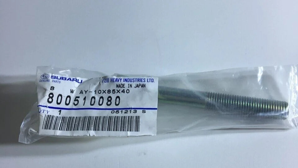 800510080 Subaru Gearbox Lower Engine Bolt M10x85x40