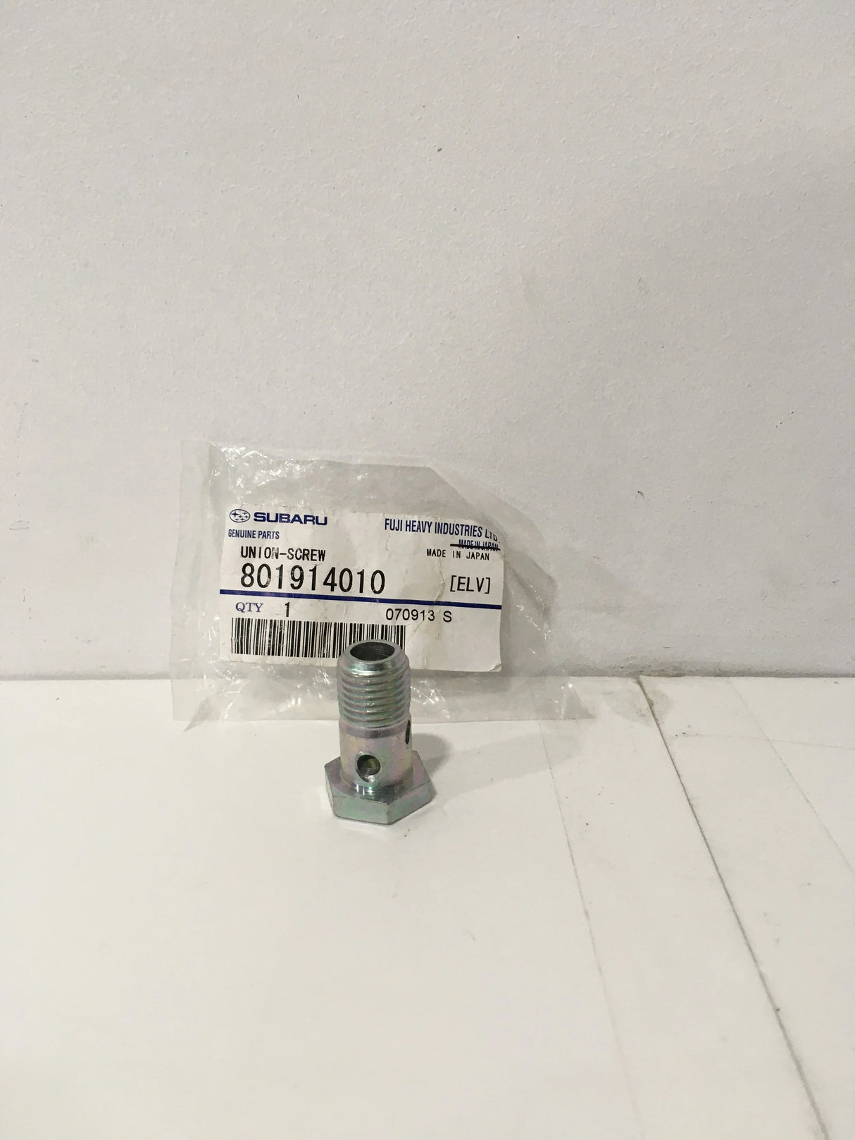 801914010 Subaru Banjo Bolt Electric Centre Diff Union Screw