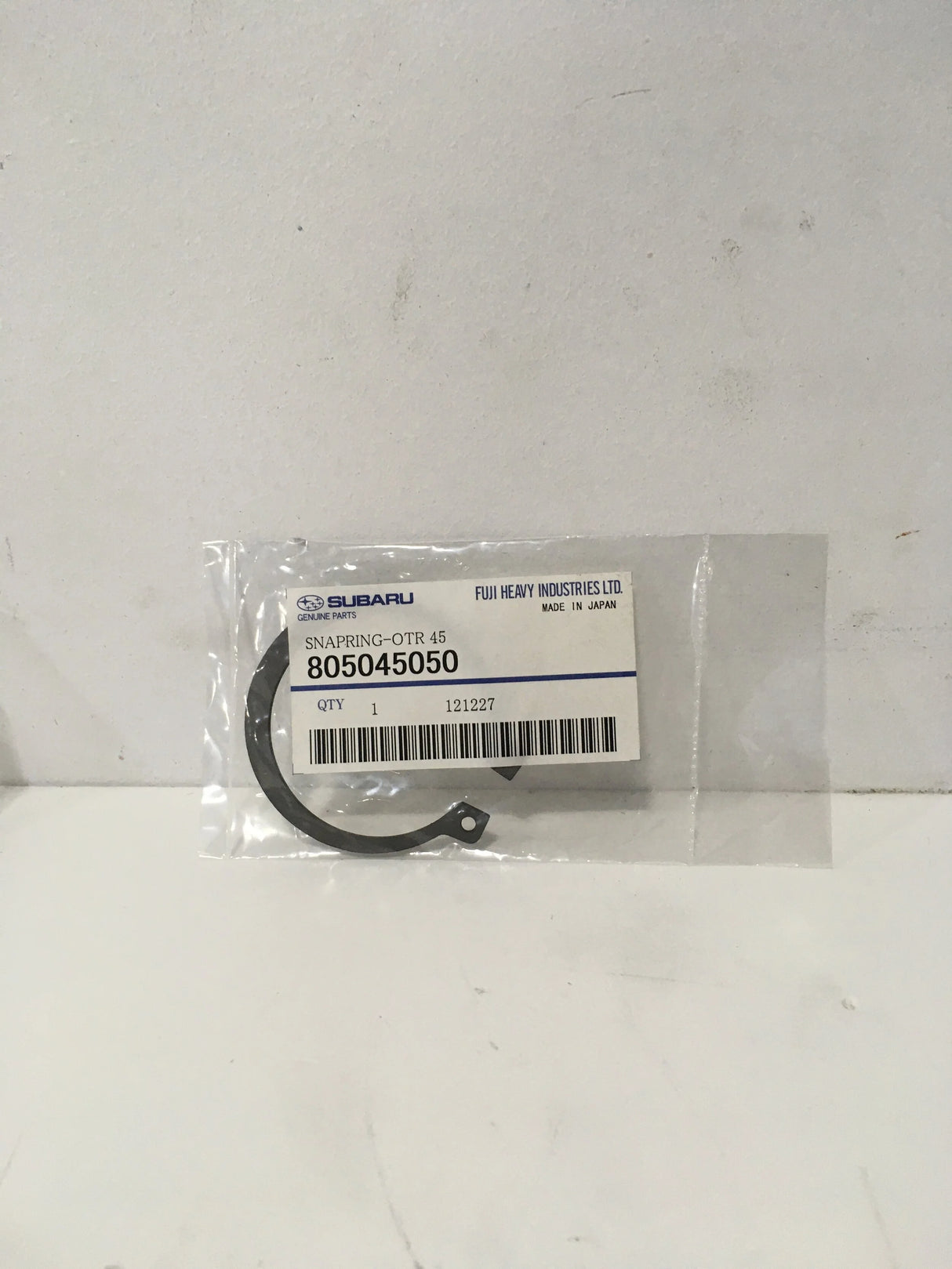 805045050 Subaru Snap Ring Transfer Gear Outer T=1.76