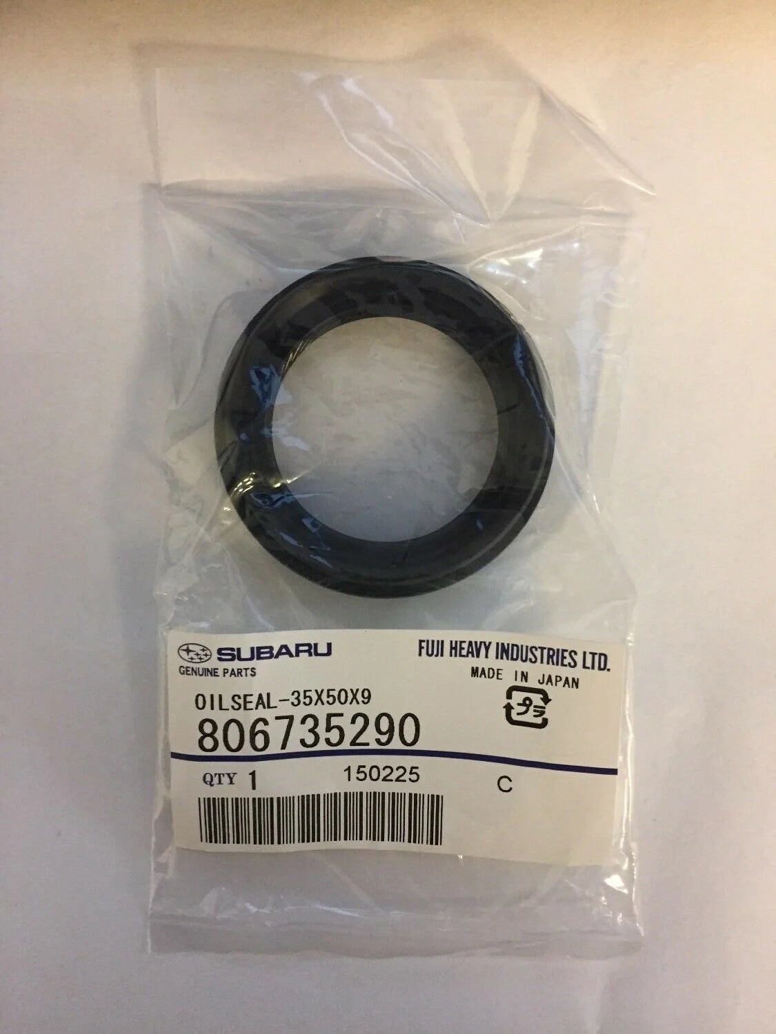 806735290 Subaru Oil Seal Front Diff L/H 35 x 50 x 9 (806735240)