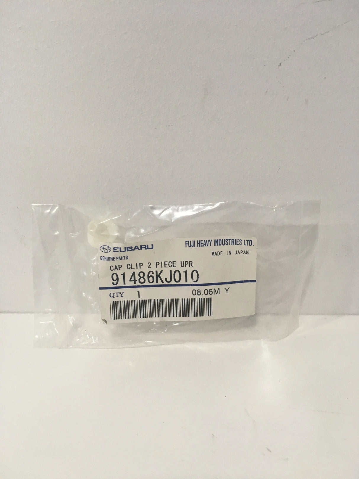 91486KJ010 Subaru Cowl Panel Upper Clip