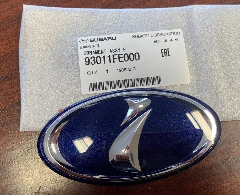 93011FE000 Subaru Blue I Badge Front Grille 2002-2007