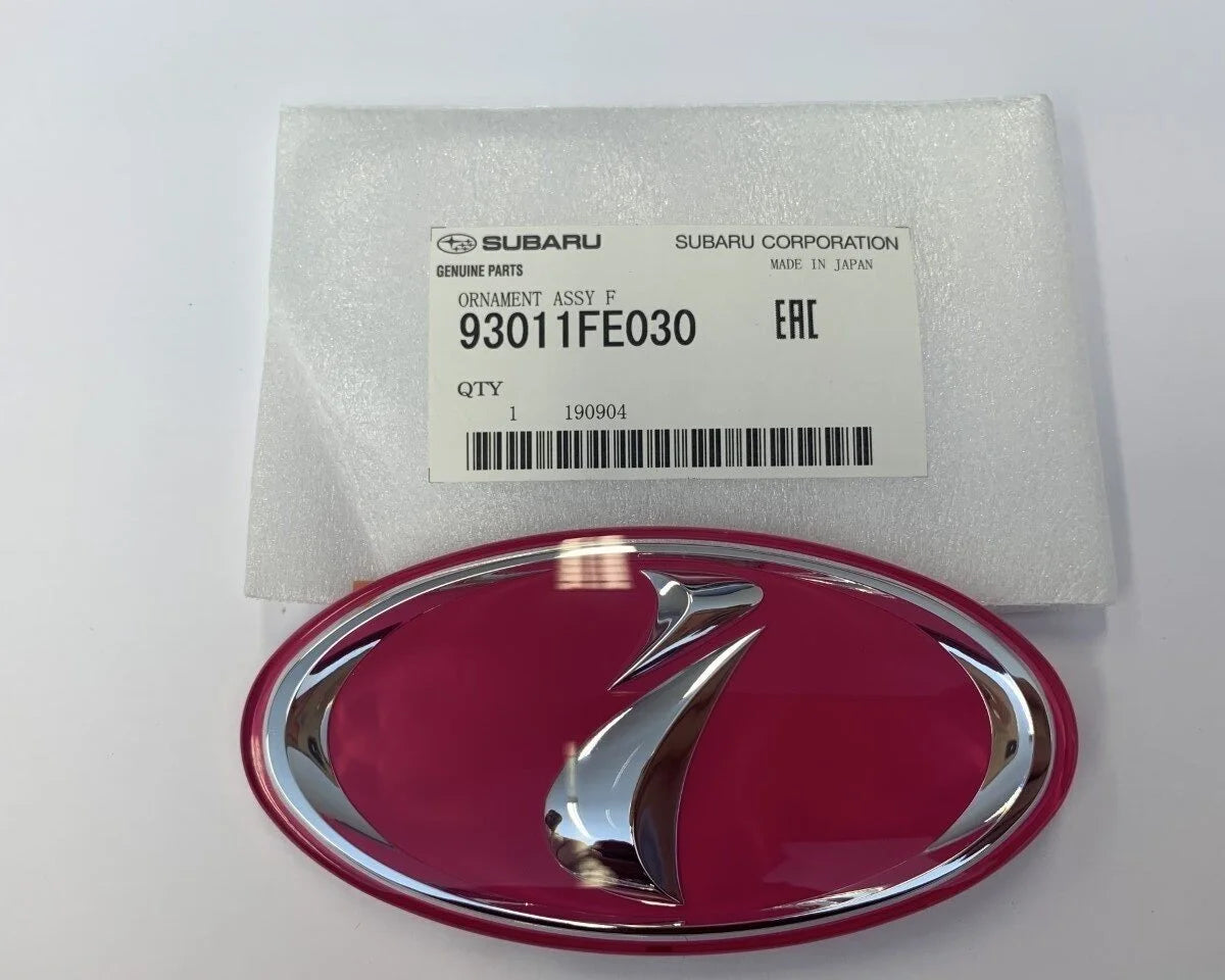 93011FE030 Subaru Pink I Badge Front Grille