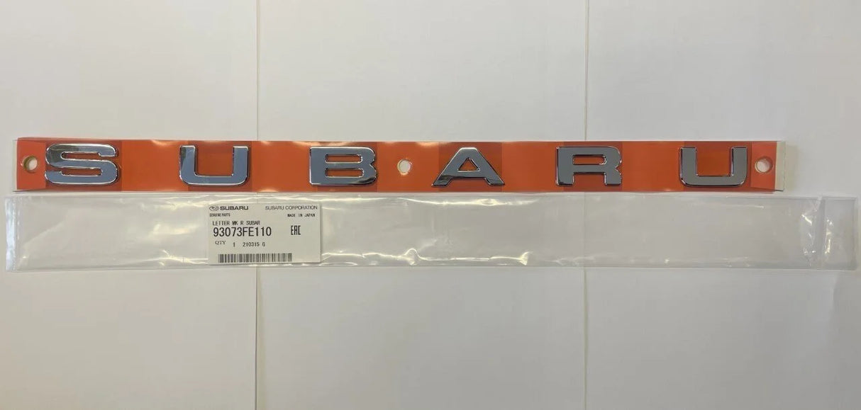 93073FE110 Subaru Logo Boot Badge (SUBARU)