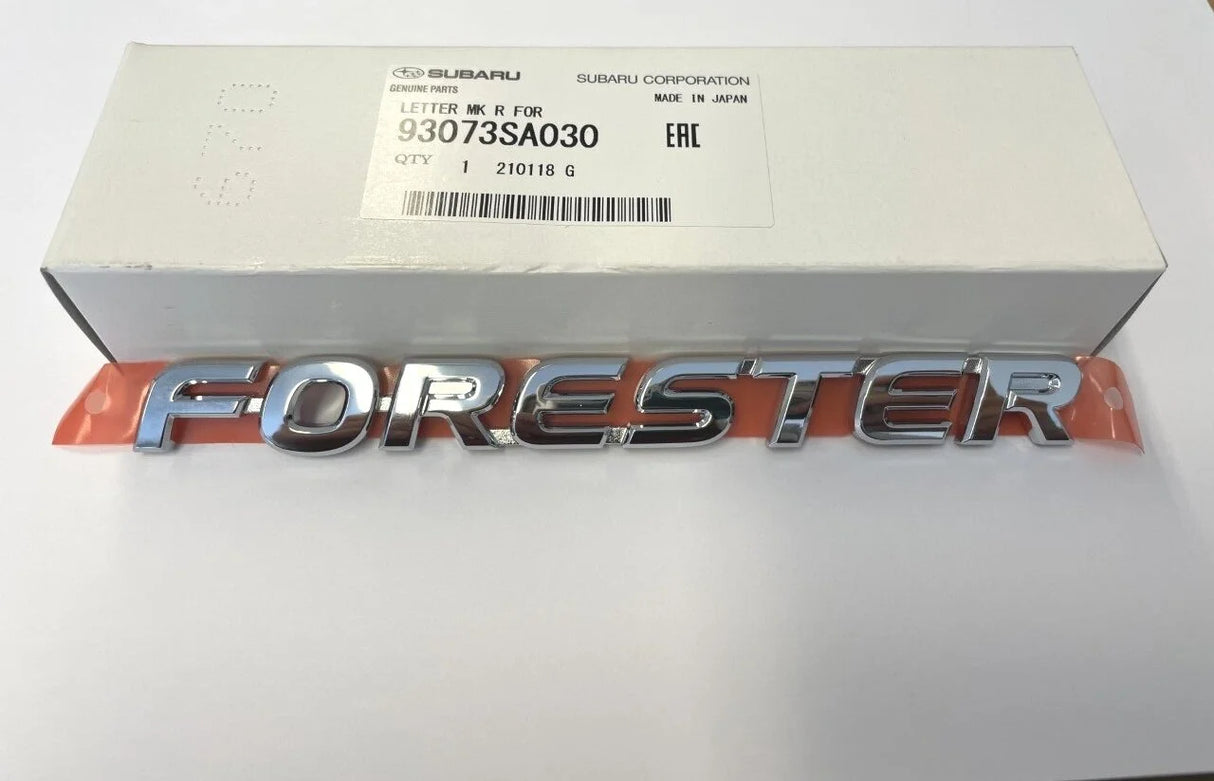 93073SA030 Subaru Forester Rear Badge