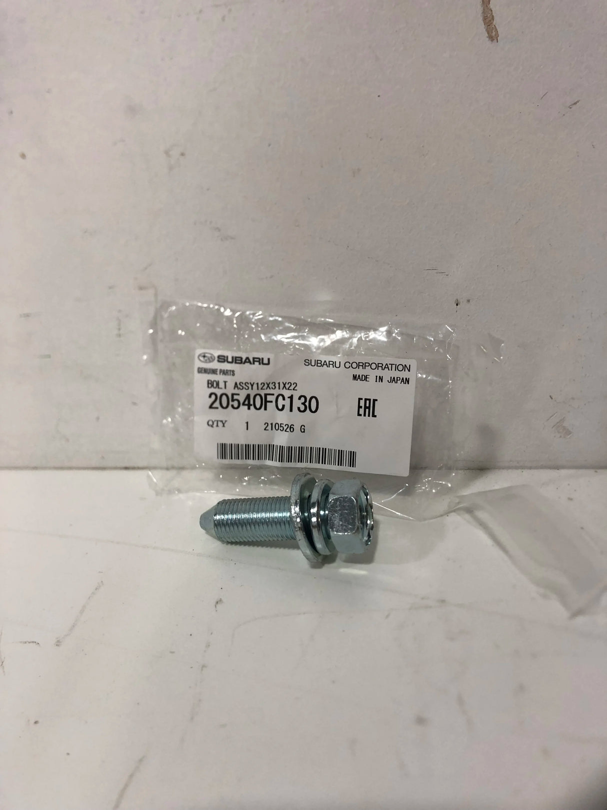20540FC130 Subaru Bolt & Washer Trailing Arm 12x31x22 1992-2007