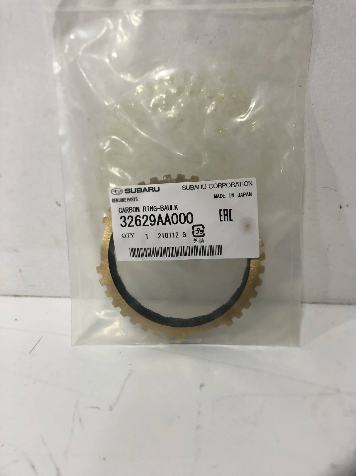 32629AA000 Subaru Gearbox Carbon Baulk Ring 6 Speed